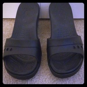 CROCS wedge sandals